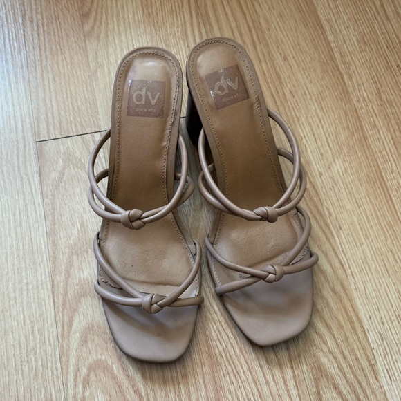 DV Dolce Vita Women's Haroldene Strappy Slip-On Sandals Size 9.5 - Picture 2 of 4